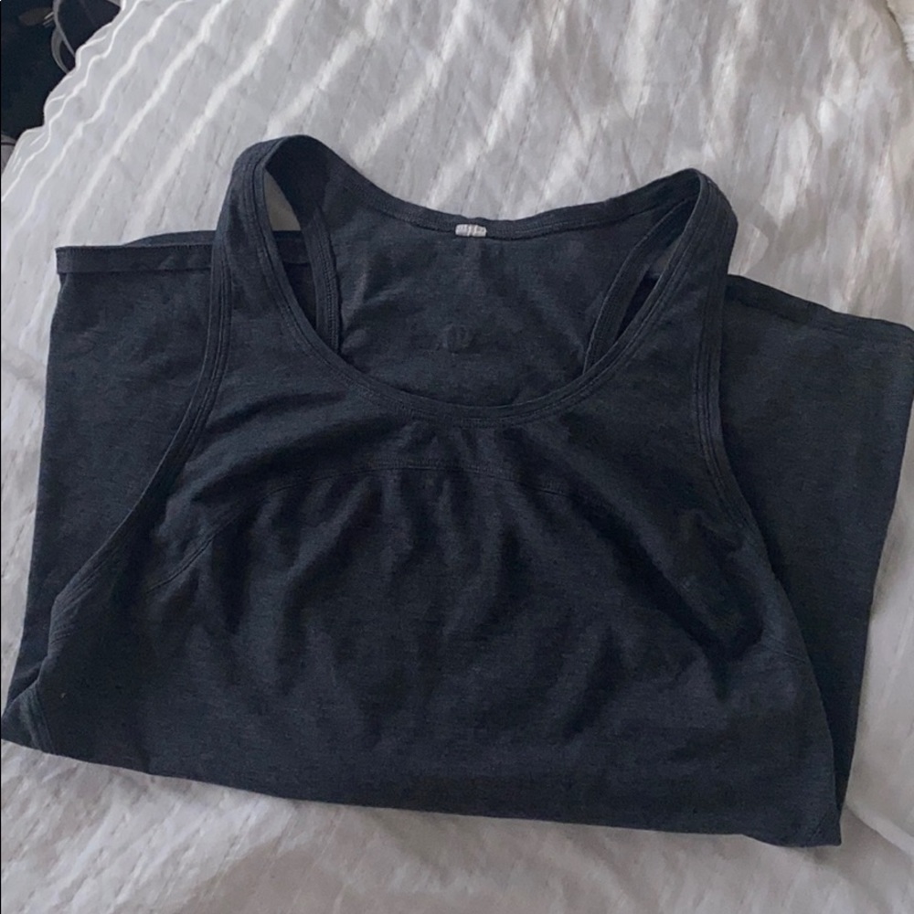 Lululemon grey love tank